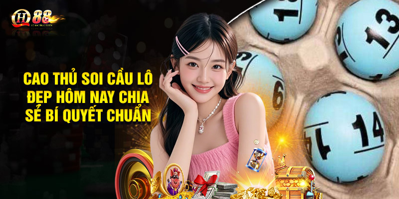 Cao thủ soi cầu lô đẹp hôm nay chia sẻ bí quyết chuẩn
