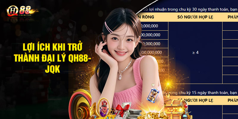 Lợi Ích Khi Trở Thành Đại Lý QH88Jqk